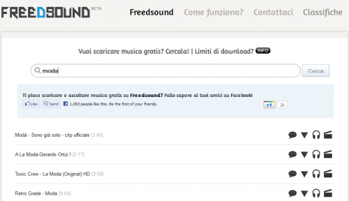 FREEDSOUND - SCARICARE CANZONI E MUSICA DA YOUTUBE IN MP3 GRATIS ...